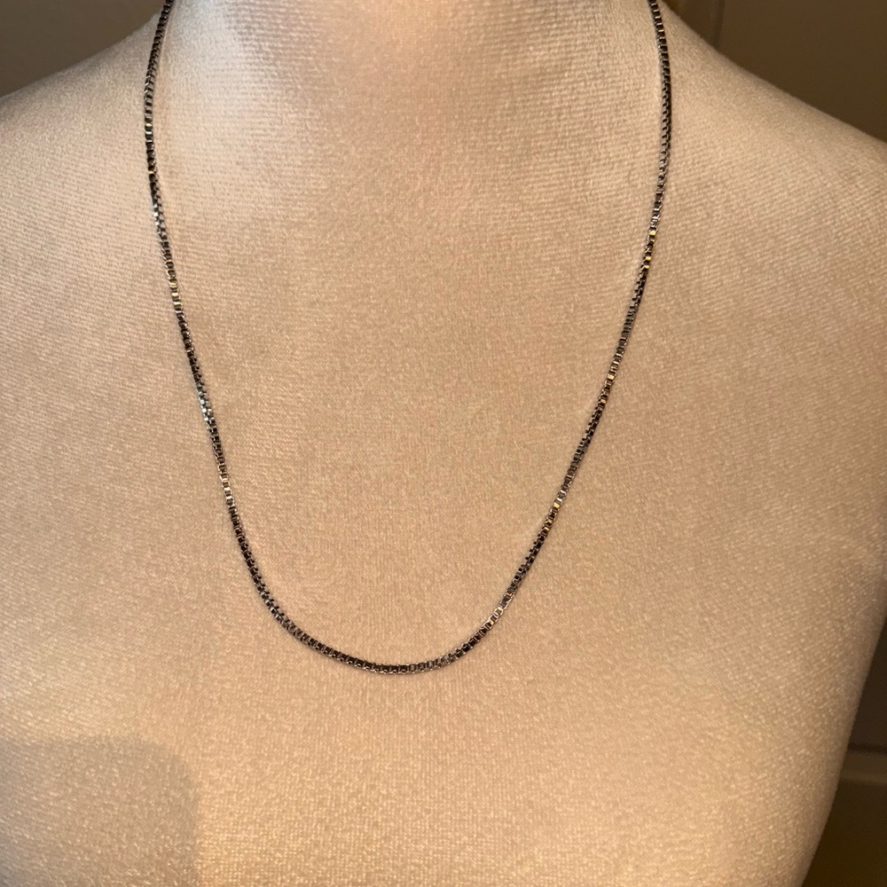 💎  New Titanium 24” Box Chain Neclace Non Tarnishing